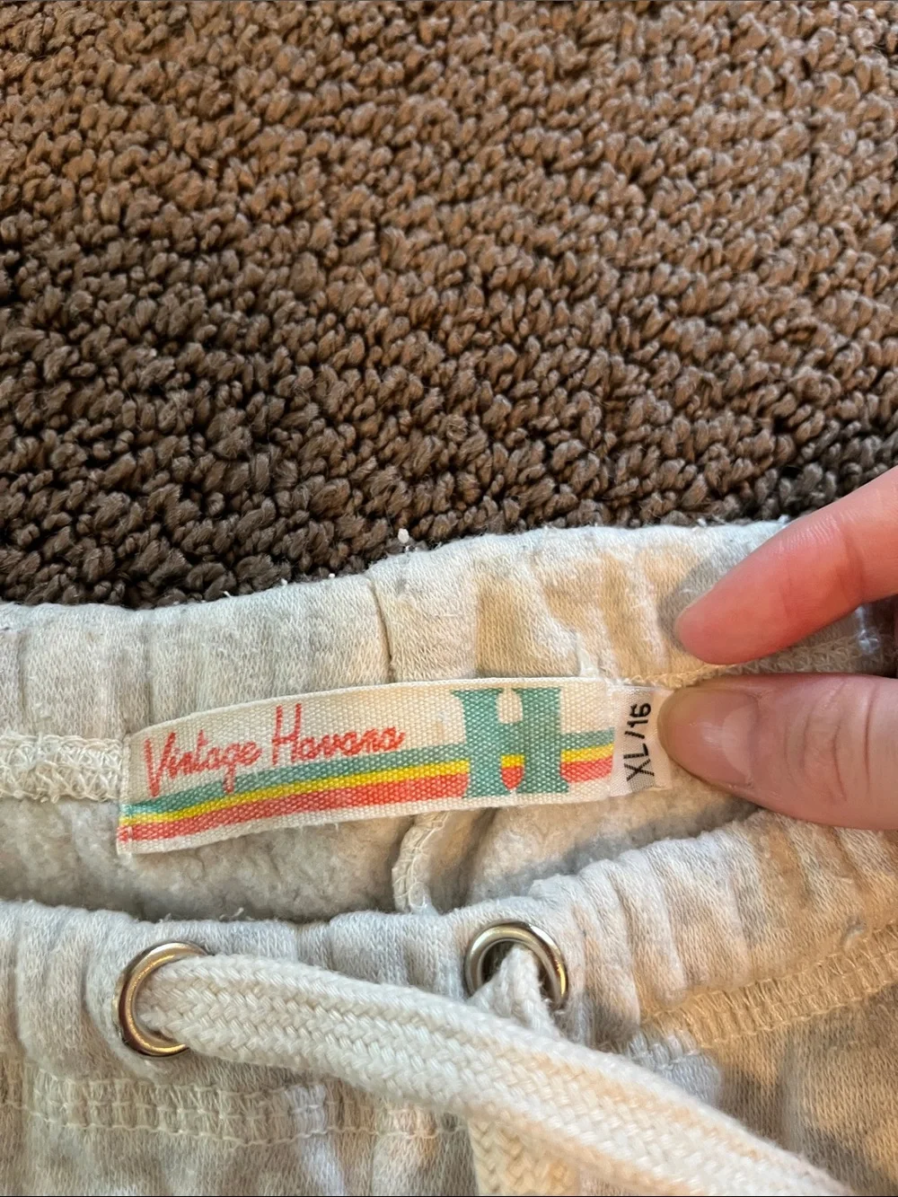 Vintage Havana Girls’ Sweatsuit (jogger and matching hoodie), Size XL (size 16)
